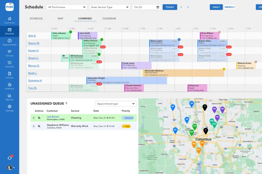 Pool Office Manager screenshot 3