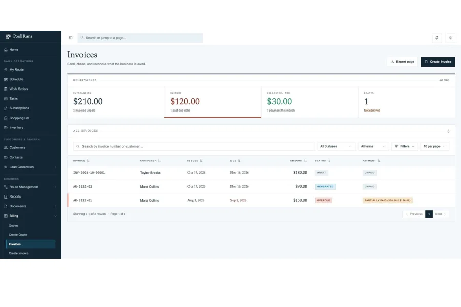 Pool Runs screenshot 2