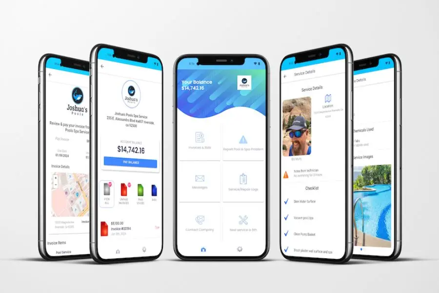 paythepoolman app screenshots