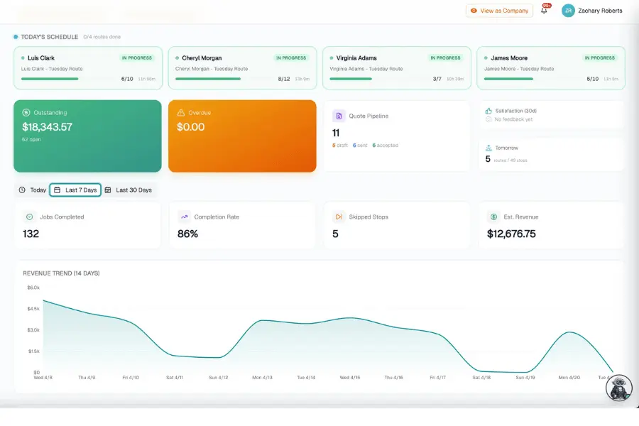 pool founder screenshot
