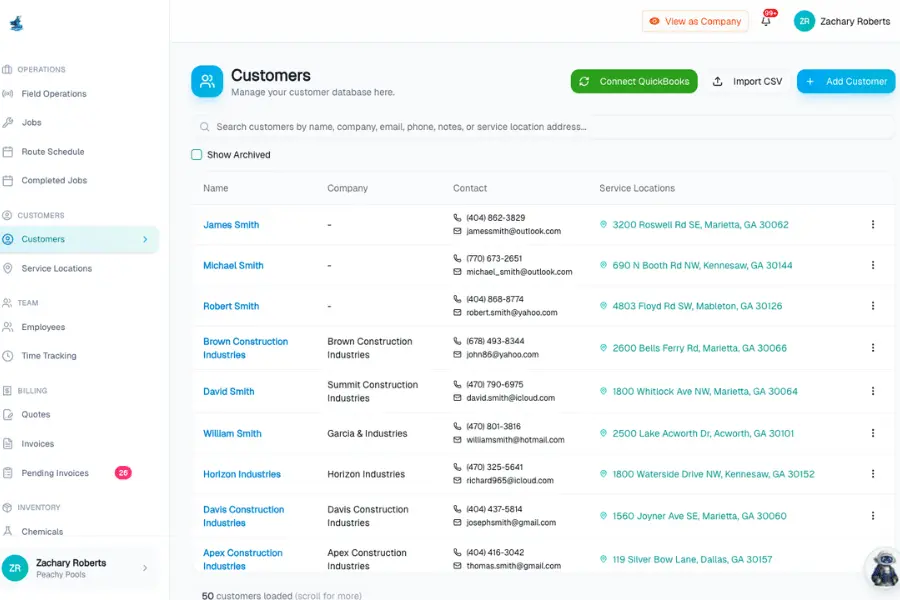 pool founder screenshot